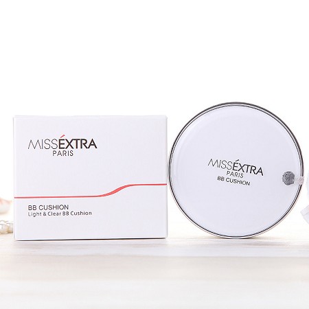 天姿国色 轻肌透妍气垫BB霜15g*2支(13#白皙色)SPF15PA+++保湿、隔离、提亮、修颜、遮瑕、定妆