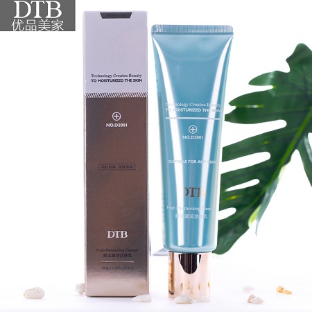 DTB 鲜活凝润洁肤乳100ml 深层清洁、修复伤口、清爽沁透、保护肌肤