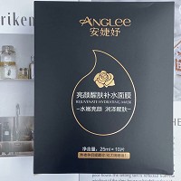 安婕妤 亮颜醒肤补水面膜25ml*10片 水嫩亮颜 润泽醒肤