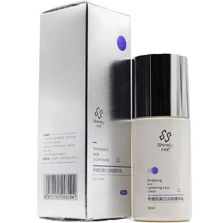 秀媛丽 美.白淡.斑精华乳50ml(淡黄色乳液)淡化色斑,提亮肤色,水润嫩白