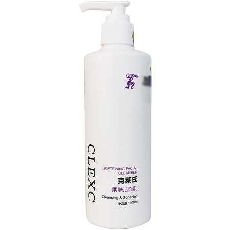 克莱氏 柔肤洁面乳300ml 微泡沫量 适合干燥缺水、脆弱敏弱、松弛老化肌肤