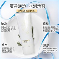 诚美 深层洁面洗颜膏100g 泡沫丰富,清洁毛孔污垢及多余油脂,补水保湿,清爽嫩肤
