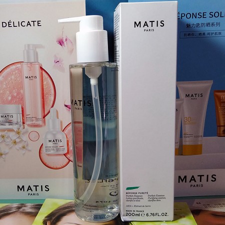 MATIS魅力匙 净肌爽肤水200ml 不含酒精成分,清爽补水,净化平衡,收细毛孔,缓解长痘、毛孔粗大问题