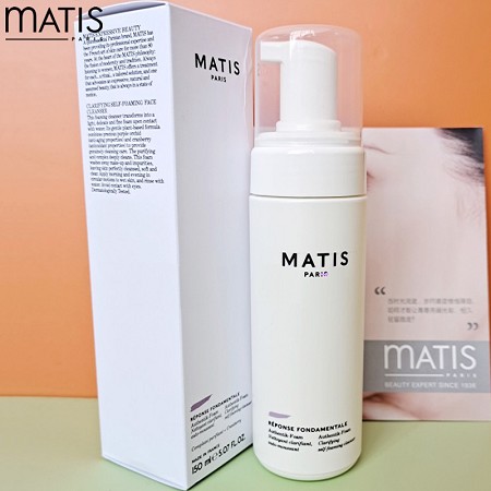 MATIS魅力匙 清爽洁肤泡沫150ml 慕丝质地,弱酸性配方,清洁残妆、污垢,预防油光、黑白头和痘痘