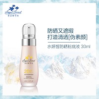 安吉希可儿 水妍皙防晒粉底液30mlSPF20,PA++防晒隔离,修颜遮瑕,改善暗沉、均匀肤色