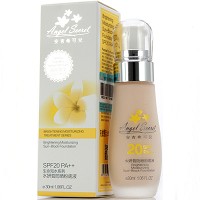 安吉希可儿 水妍皙防晒粉底液30mlSPF20,PA++防晒隔离,修颜遮瑕,改善暗沉、均匀肤色