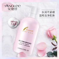 安婕妤 胶原保湿柔皙洗面乳500ml泡沫丰富、清洁不紧绷、改善干燥/暗黄肌