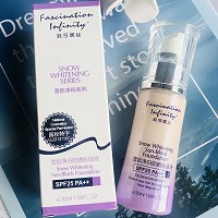 菲莎妮丝 雪肌净白防晒粉底液30mlSPF25PA++遮瑕修颜,抵抗紫外线,防止晒伤、晒黑