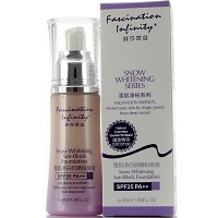 菲莎妮丝 雪肌净白防晒粉底液30mlSPF25PA++遮瑕修颜,抵抗紫外线,防止晒伤、晒黑