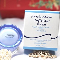 菲莎妮丝 深海水润精华霜(清爽型)30ml 质地清爽,细滑易吸收,柔滑弹性,改善干纹、粗糙肌肤