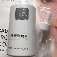 妮顿丝 清新玫瑰化妆水500ml 抗老化、抗氧化、舒缓活肤,改善老化/松弛/干性肌肤