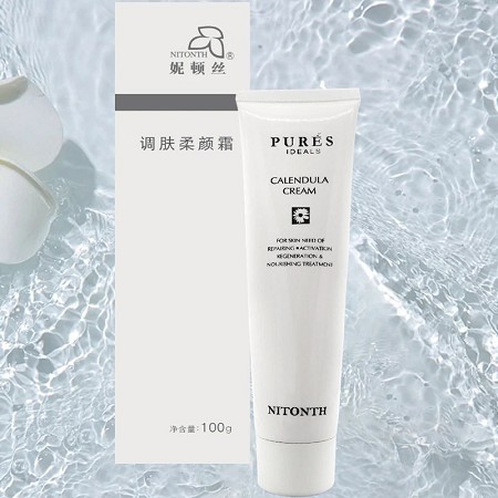 妮顿丝 调肤柔颜霜100g 适用瑕疵或凹洞肤质，预防皮肤受损，促进皮肤修复