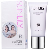 圣迪妮尔 双效隔离防晒霜30gSPF30,PA+++有效隔离紫外线UVA和UVB,防止晒伤/晒黑/晒老