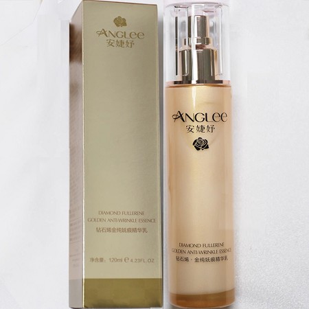 安婕妤 钻石烯金纯妩痕精华乳120ml 抵御潜在纹、淡化皱纹、水润丰盈、营养肌肤