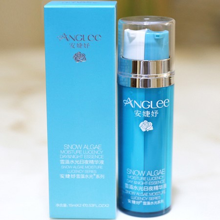 安婕妤 雪藻水光日夜精华液15ml*2支 补水锁水、深度浸润、水润光泽