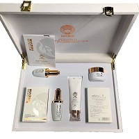 苗氏魔斑 雪漾痘宁无暇套5件套 深层净化肌肤,改善痘痘、暗疮、粉刺,愈合伤口,收敛毛孔,光滑细腻