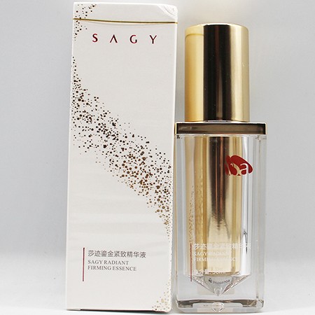 莎迹 鎏金紧致精华液30ml 弹嫩紧致、平抚皱纹、充盈饱满、紧塑脸部轮廓、多效抗老化、细腻光泽
