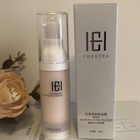 玺妍 丝柔养肤粉底霜(象牙白)30g防晒隔离粉底三合一,隐匿毛孔,清透裸妆,持妆透气不暗沉