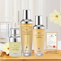 慈丹 金花葵紧致抗皱套3件套(抗皱精华水120ml+抗皱精华油30ml+抗皱乳100ml)