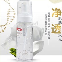 莎迹 洁面慕斯150ml 洗卸二合一、清洁毛孔内污垢及残妆、不紧绷不拔干、温和净肤、平滑细腻