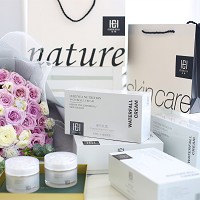 玺妍 瀑布乳霜50g*2瓶 多效保湿、抚平细纹、提亮肤色、娇润幼滑