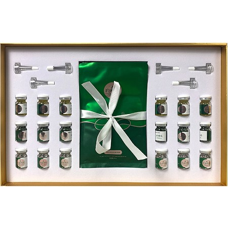 肌谜亮丽 植萃透亮修复套修护小绿膜面部套