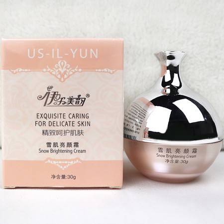 伊尔美韵 雪肌亮颜霜30g 质地细腻,提亮美化,改善暗黄、粗糙肤质,提升肌肤光泽度
