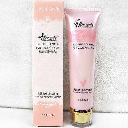 伊尔美韵 氨基酸保湿洗面奶120ml 洁净污垢,改善干燥,水嫩光泽,紧实弹性