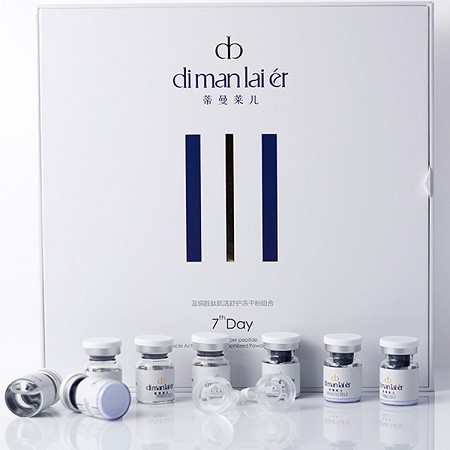 蒂曼莱儿 蓝铜胜肽肌 活舒护冻干粉7组 细腻柔滑,改善修护,温和保湿,紧实弹性,细腻光滑