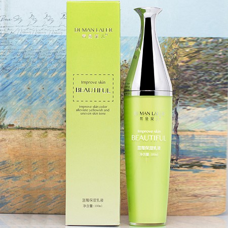 蒂曼莱儿 蓝莓保湿乳液100ml 质地弹润,水感柔滑,持久保湿补水,紧实肌肤,弹力水润