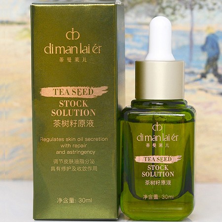 蒂曼莱儿 茶树籽原生液30ml 调节皮肤油脂分泌,修护及收敛,改善青春痘、粉刺,净透光泽