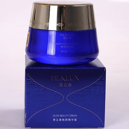 慧立康 焕颜精华霜120g(控时幼颜霜)丝滑乳霜质地、水润嫩滑、紧致抗皱、舒展干纹/细纹、淡化面部皱纹痕迹