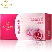 秀媛堂 黑玫瑰花茶2.5g*30包 适合皮肤暗淡无光泽及想保持靓丽的肌肤