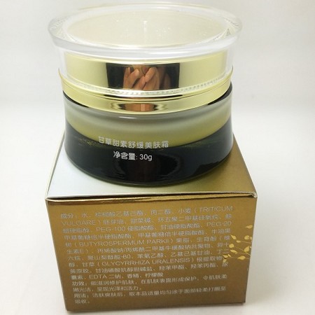 尹姬 甘草甜素 舒缓静肤霜25g 修复敏弱脆弱肌肤、改善毛细管薄、增厚角质层