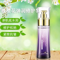 尹姬 晚樱花焕颜弹润修护乳80ml 改善干燥、暗淡、松弛现象，恢复健康、润泽、弹性肌肤