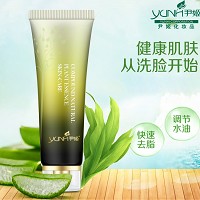 尹姬 香蜂草 清新细肤洁面霜100ml 清洁污垢残妆、改善黑头、水嫩透明
