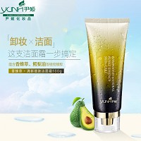 尹姬 香蜂草 清新细肤洁面霜100ml 清洁污垢残妆、改善黑头、水嫩透明