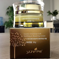 尹姬 甘草甜素 舒缓亲肤静息修护霜25g 敏弱急救必备 改善红痒、舒******弱、补水保湿