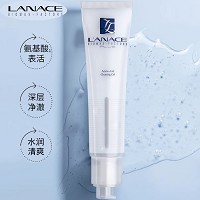 朗斯 氨基酸亲肤洁面露120g 清爽洁净、水润不紧绷、清洁彩妆残留、细腻亲肤