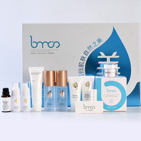 圣博蜜思 水源酷润组合11件套 适合干性、混合型、干燥粗糙、肤色不均等各类肌肤