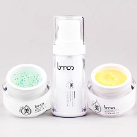 圣博蜜思 瓷润三宝 ①瓷润密集精华液35ml+②绿凝珠啫喱30g+③瓷润肌护晚霜30g