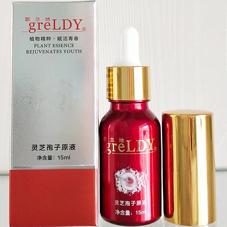 歌兰地 灵芝孢子原液15ml 提亮肤色、紧致肌肤、淡化细纹、滋润光泽