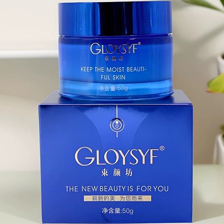 束颜坊 精润水泽水凝霜50g(水氧保湿晚霜)细腻乳霜质地、补充水分及养分、改善干燥、水润嫩滑