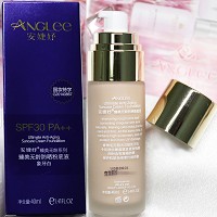安婕妤 臻美无龄防晒粉底液40ml(象牙白)SPF30PA++修饰毛孔粗大与肤色不均、遮瑕、定妆、养肤、提拉、白嫩、保湿