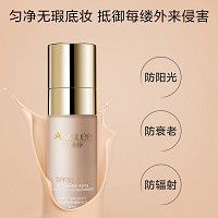 安婕妤 臻美无龄防晒粉底液40ml(象牙白)SPF30PA++修饰毛孔粗大与肤色不均、遮瑕、定妆、养肤、提拉、白嫩、保湿