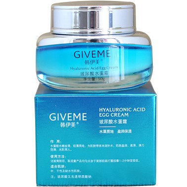 韩伊美 玻尿酸水蛋霜50g(蜗牛霜)质地丝滑、清爽不油腻、补水保湿、锁水滋养、舒缓润泽、细腻柔滑
