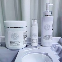苗翠堂 植萃复合水氧3件套 (肌底液30ml+柔肤水400ml+软膜粉500g)补水保湿,滋润饱满,柔滑剔透