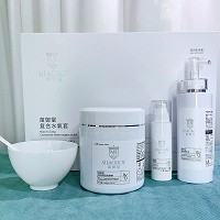 苗御堂 复合水氧3件套 (肌底液30ml+柔肤水400ml+软膜粉500g)补水...