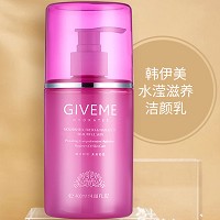 韩伊美 水滢滋养洁颜乳400ml 温和清洁、洗去污垢及多余油脂、不带走水分、干净不紧绷、水嫩柔润