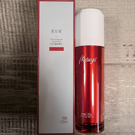 爱奴雅 红石榴嫩肤水120ml 减淡色素、提亮肤色、鲜活润色、细嫩细致、代谢排浊